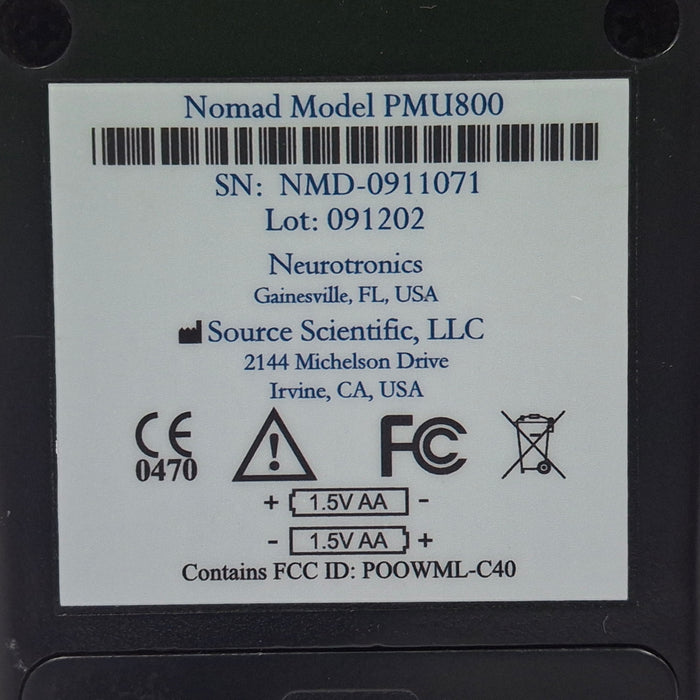 Neurotronics, Inc. NOMAD Portable Recorder