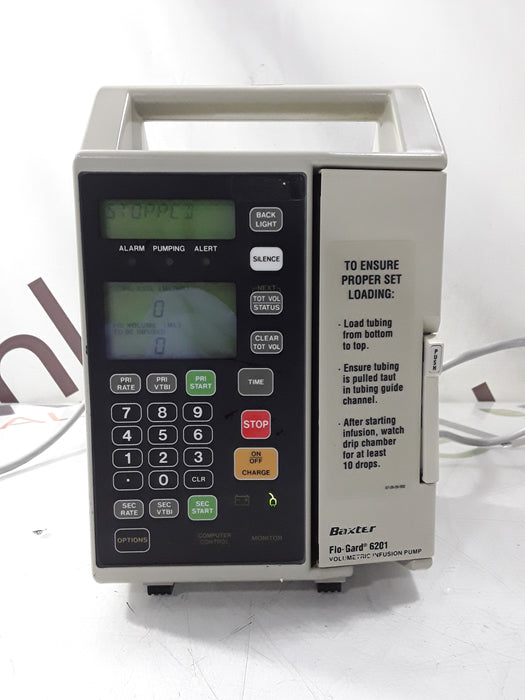 Baxter Flo-Gard 6201 Infusion Pump