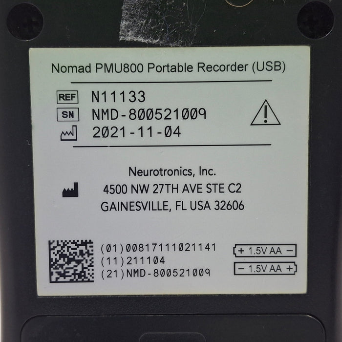 Neurotronics, Inc. NOMAD Portable Recorder