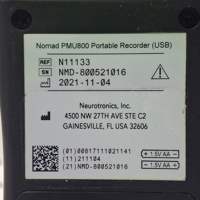 Neurotronics, Inc. NOMAD Portable Recorder