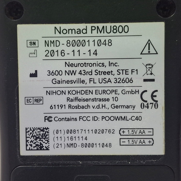 Neurotronics, Inc. NOMAD Portable Recorder