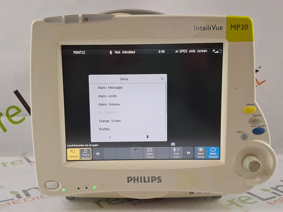 Philips IntelliVue MP30 Patient Monitor