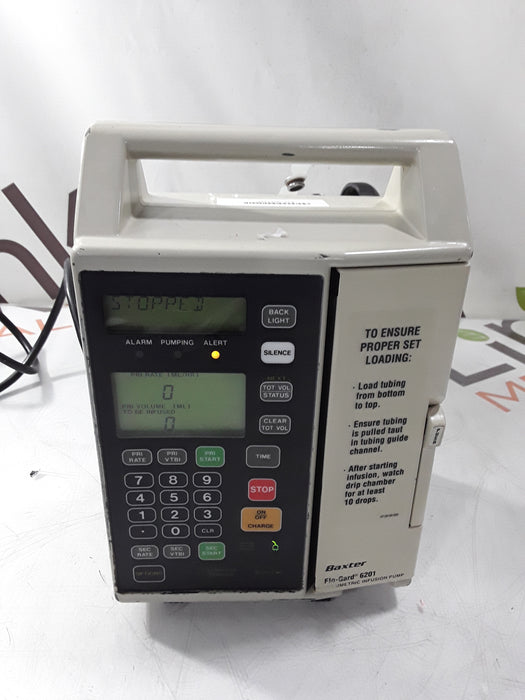 Baxter Flo-Gard 6201 Infusion Pump