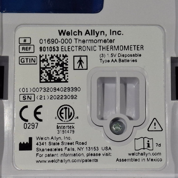 Welch Allyn SureTemp Plus 690 Thermometer