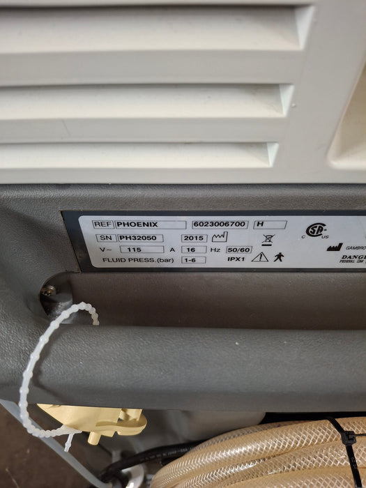 Gambro Phoenix Dialysis Machine