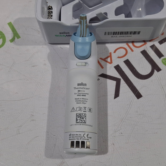 Welch Allyn Braun ThermoScan PRO 6000 Ear Thermometer