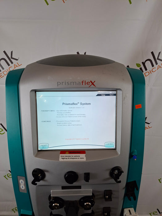Gambro Prismaflex Dialysis Machine