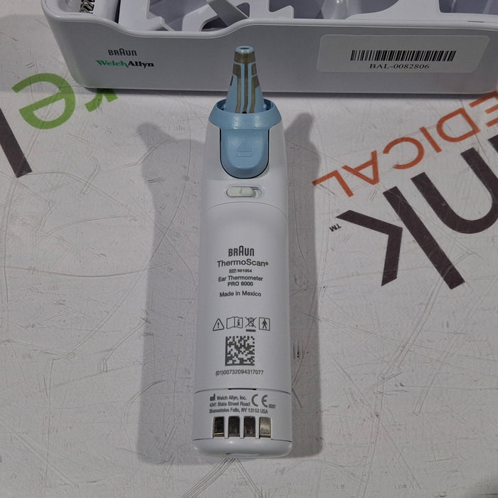 Welch Allyn Braun ThermoScan PRO 6000 Ear Thermometer
