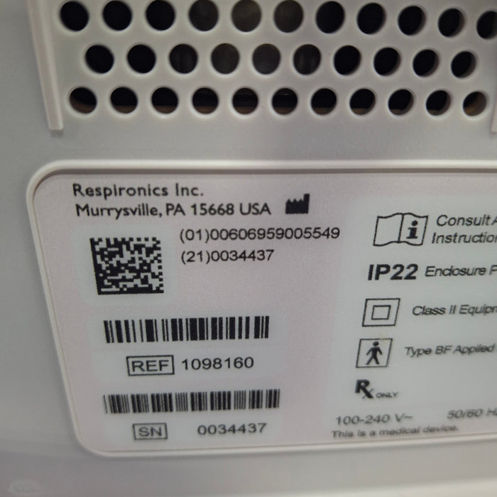 Respironics Cough Assist T70 Airway Clearance Device