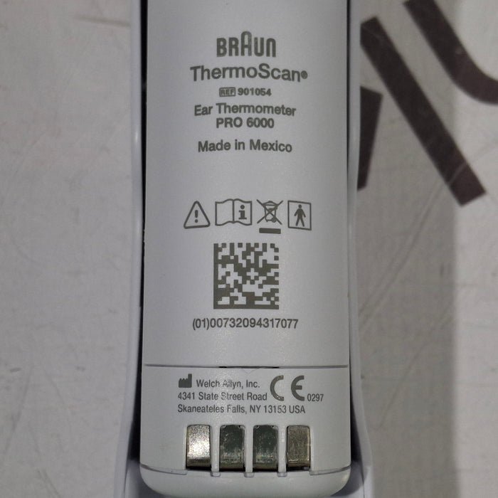 Welch Allyn Braun ThermoScan PRO 6000 Ear Thermometer