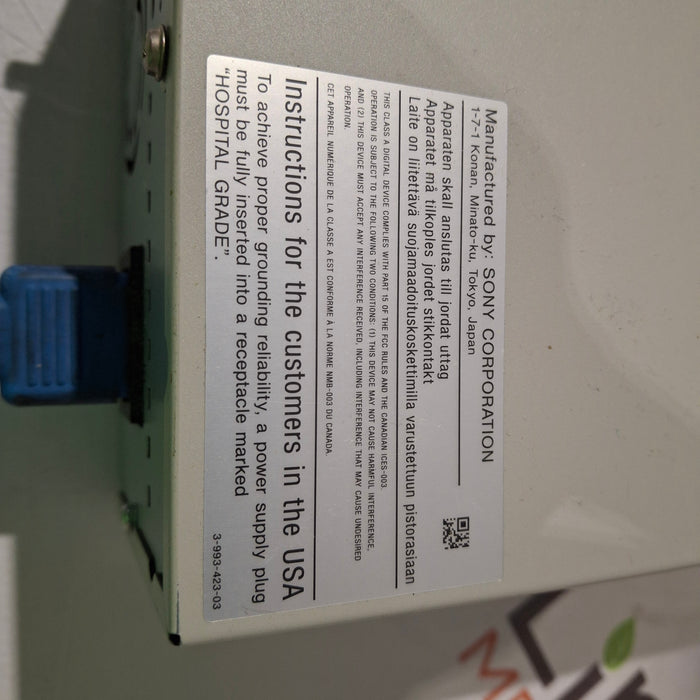 Sony UP-D897 Digital Graphic Printer