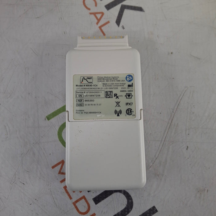 Philips MX40 1.4 ECG/SPO2 865350 Telemetry Transmitter