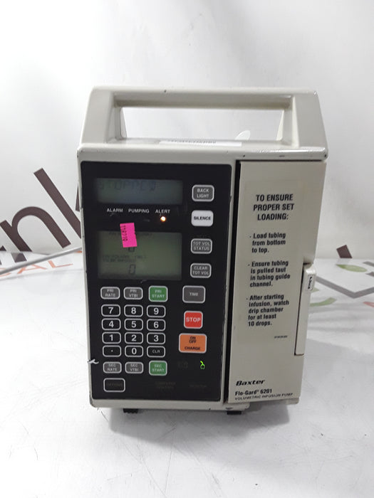 Baxter Flo-Gard 6201 Infusion Pump