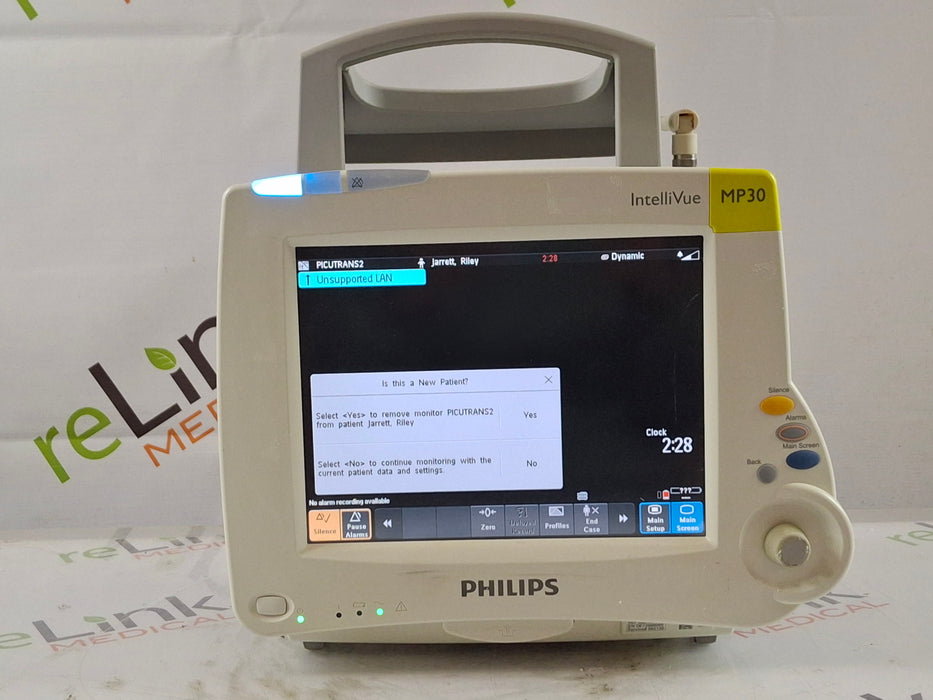 Philips IntelliVue MP30 Patient Monitor