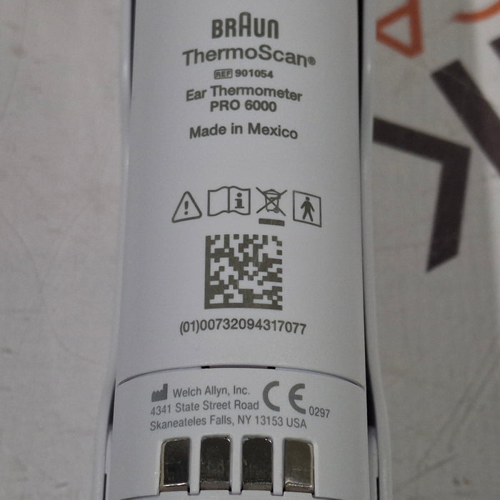 Welch Allyn Braun ThermoScan PRO 6000 Ear Thermometer