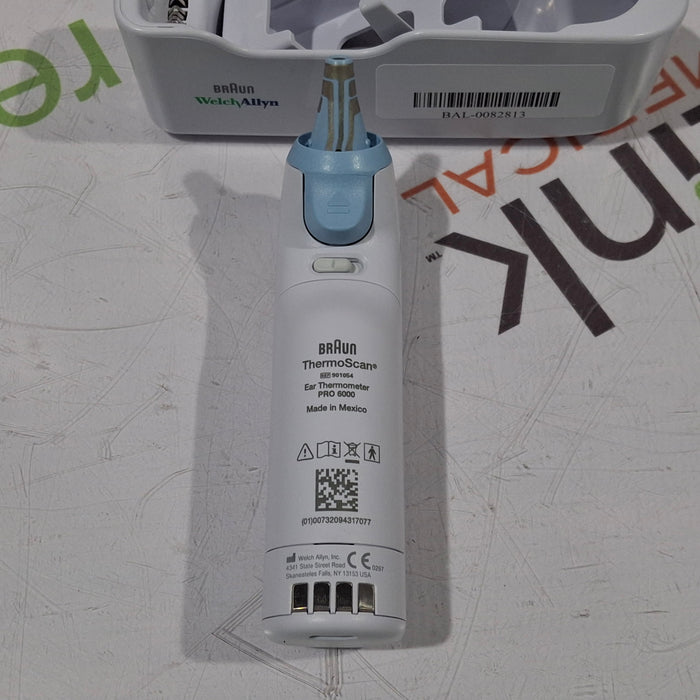 Welch Allyn Braun ThermoScan PRO 6000 Ear Thermometer