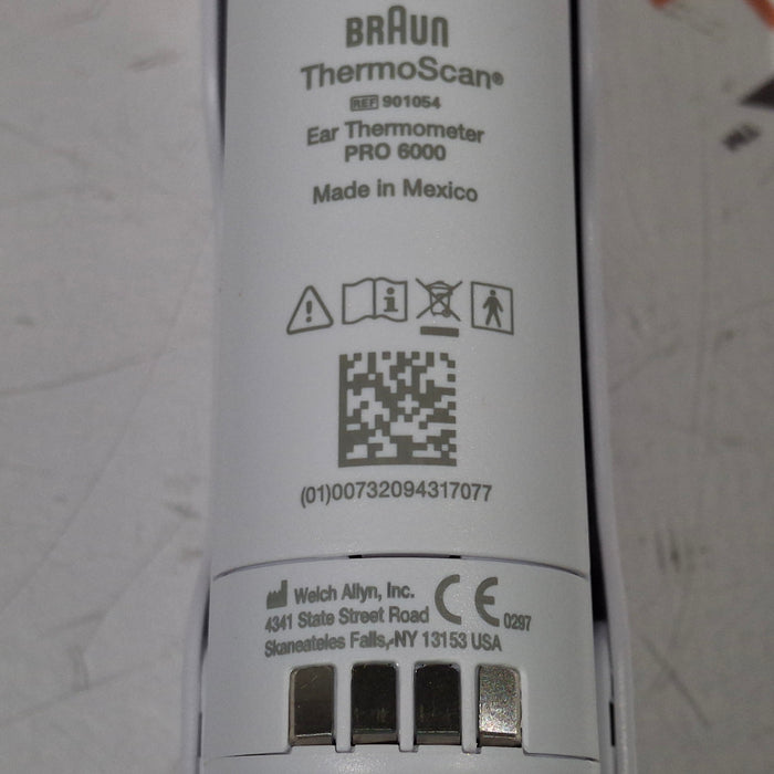 Welch Allyn Braun ThermoScan PRO 6000 Ear Thermometer