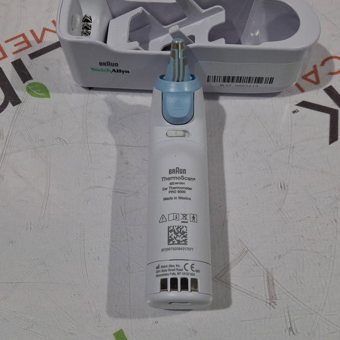 Welch Allyn Braun ThermoScan PRO 6000 Ear Thermometer