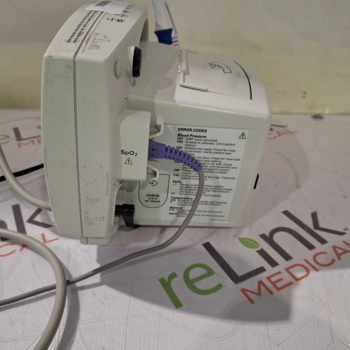 Welch Allyn 300 Series - Nellcor SpO2, Temp, Printer Vital Signs Monitor
