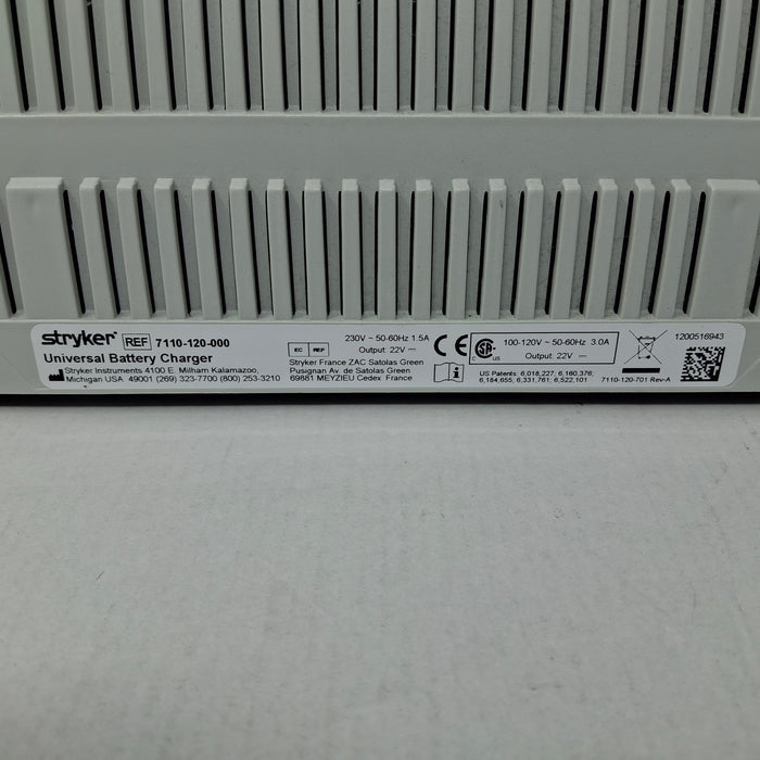 Stryker 7110-120-000 Battery Charger