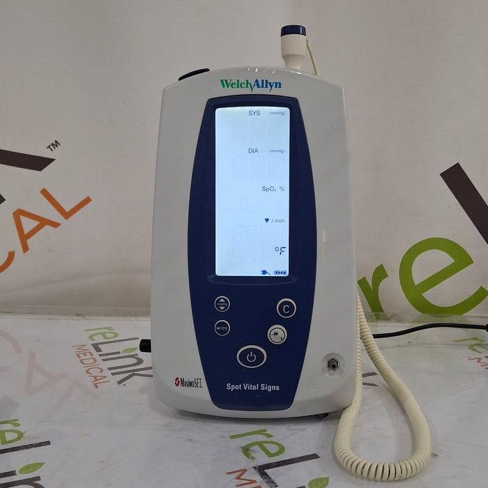 Welch Allyn Spot 420 - NIBP, Temp, Masimo SpO2 Vital Signs Monitor
