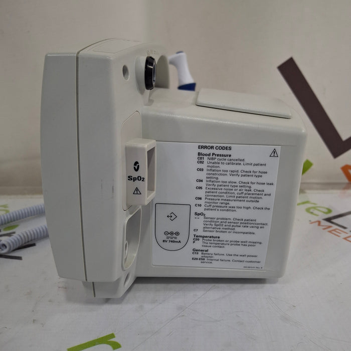 Welch Allyn 300 Series - Masimo SpO2, Temp Vital Signs Monitor