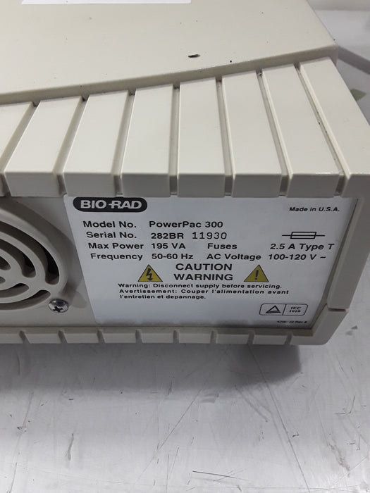 Bio-Rad PowerPac 300 Electrophoresis Power Supply