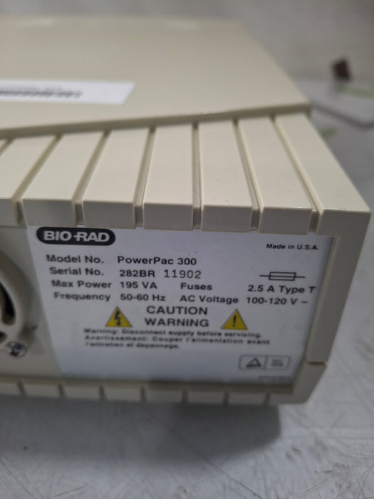Bio-Rad PowerPac 300 Electrophoresis Power Supply