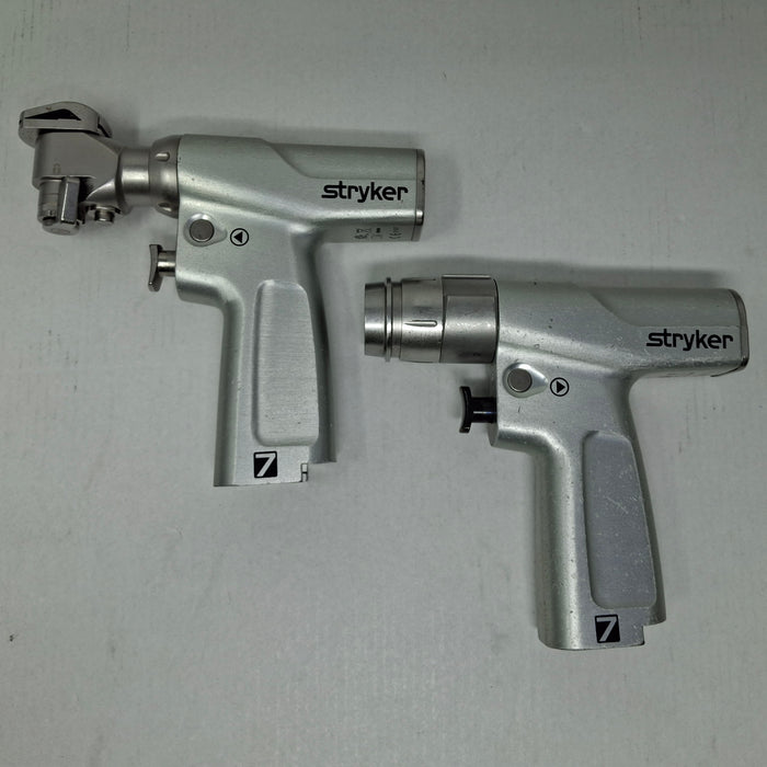 Stryker 7208 & 7203 System 7 Sagittal Saw Rotary Drill Set
