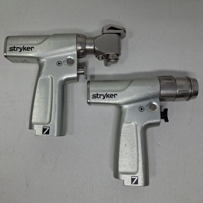 Stryker 7208 & 7203 System 7 Sagittal Saw Rotary Drill Set