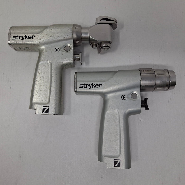 Stryker 7208 & 7203 System 7 Sagittal Saw Rotary Drill Set