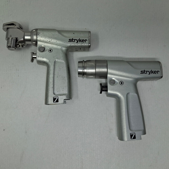 Stryker 7208 & 7203 System 7 Sagittal Saw Rotary Drill Set