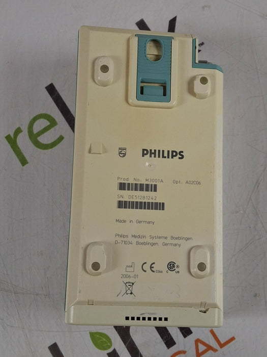 Philips M3001A-A02C06 OxiMax SpO2, NIBP, ECG, Temp, IBP MMS Module