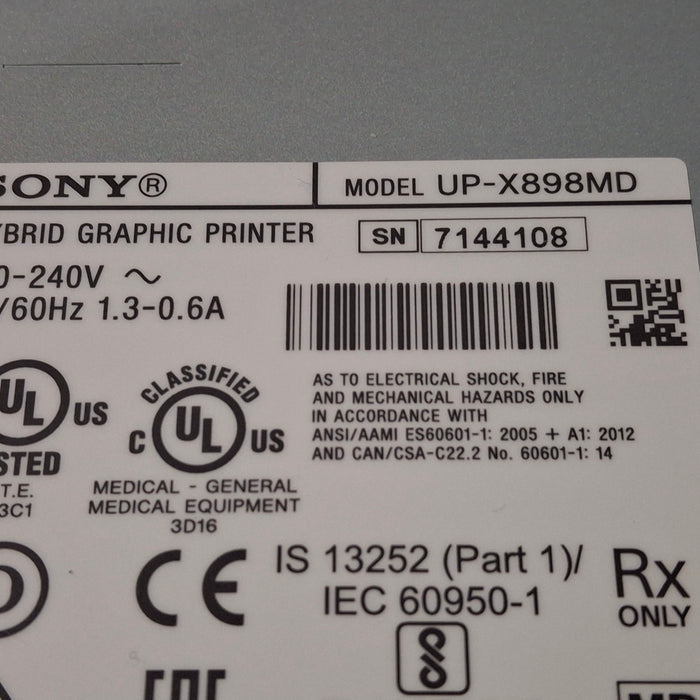 Sony UP-X898MD Hybrid Graphic Printer