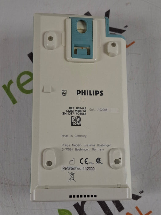 Philips M3001A-A02C06 OxiMax SpO2, NIBP, ECG, Temp, IBP MMS Module