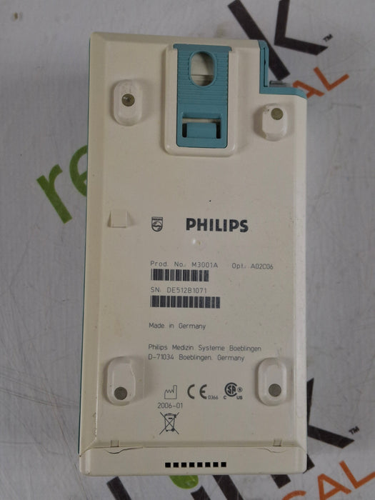 Philips M3001A-A02C06 OxiMax SpO2, NIBP, ECG, Temp, IBP MMS Module
