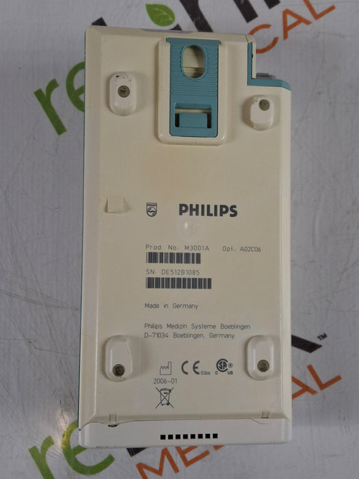 Philips M3001A-A02C06 OxiMax SpO2, NIBP, ECG, Temp, IBP MMS Module