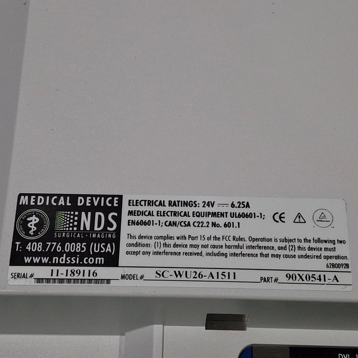 NDS Surgical Imaging SCWU26A1511 26" Medical Monitor