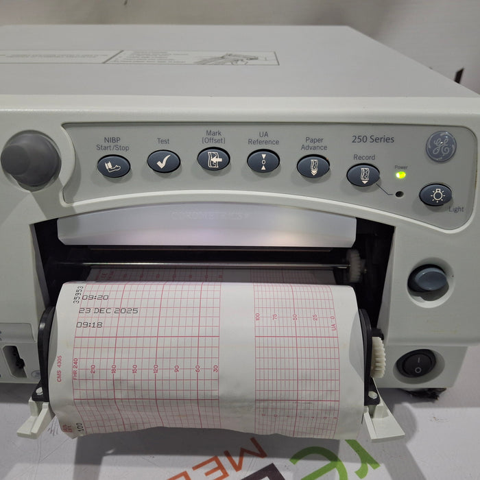 GE Healthcare Corometrics 250 Series Model 259 Fetal Monitor