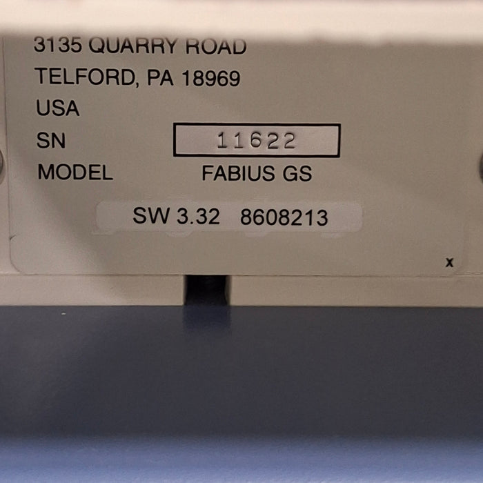 Draeger Medical Fabius GS Anesthesia Machine