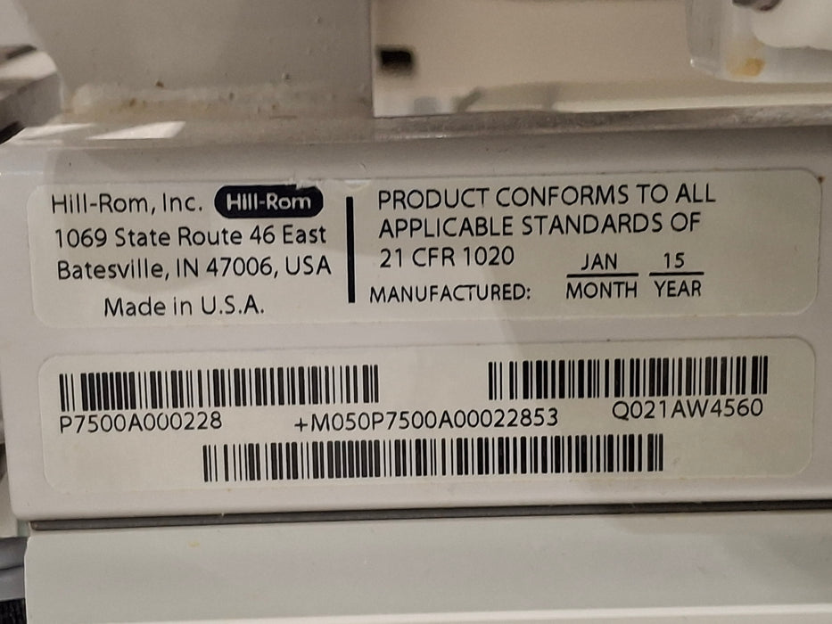 Hill-Rom Progressa P7500A ICU Hospital Bed