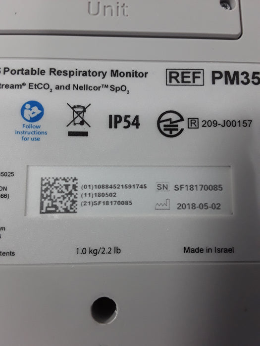 Medtronic Capnostream 35 Portable Respiratory Monitor