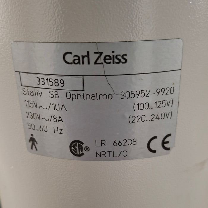 Carl Zeiss OPMI VISU 150 / S8 Surgical Microscope