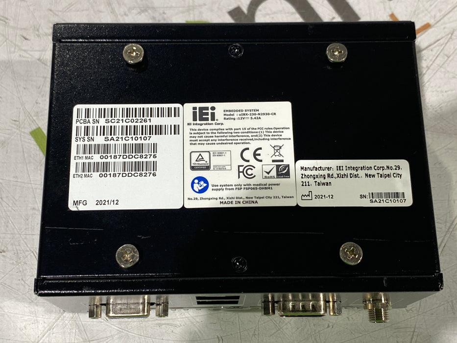 iEi Integration Corp. uIBX-230 Embedded System