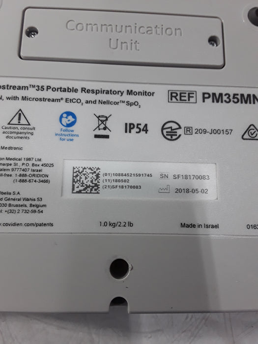 Medtronic Capnostream 35 Portable Respiratory Monitor