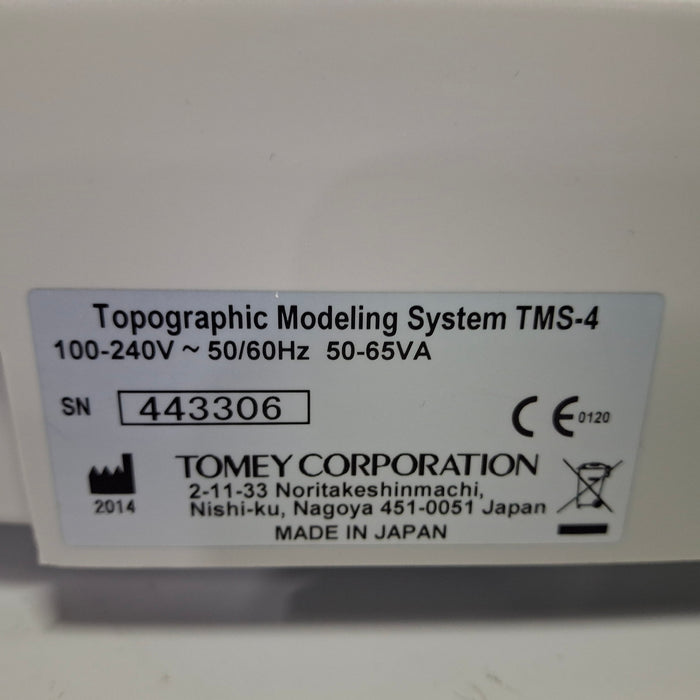 Tomey Model TMS 4 Topographer