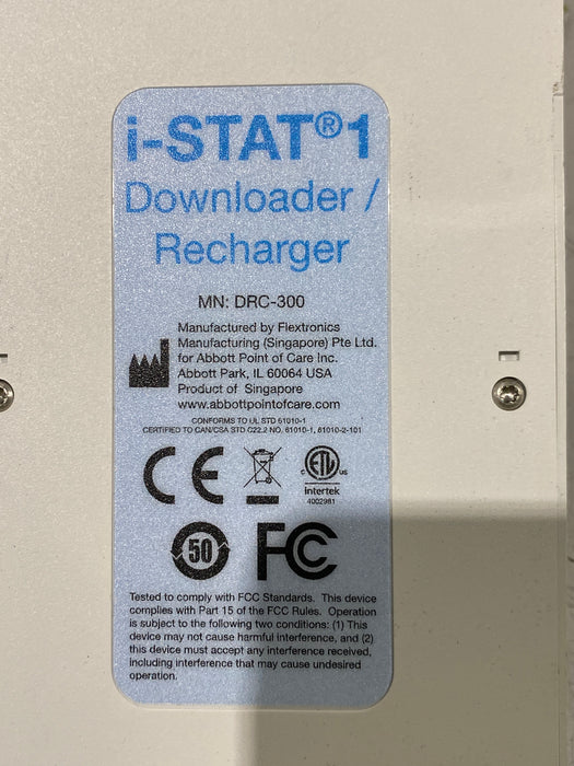 Abbott i-Stat 1 DRC-300 Downloader / Recharger