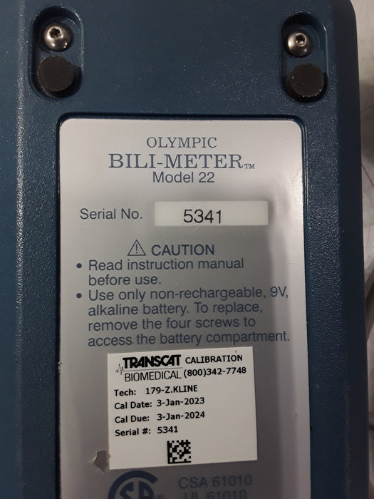 Olympic Model 22 Bili Meter