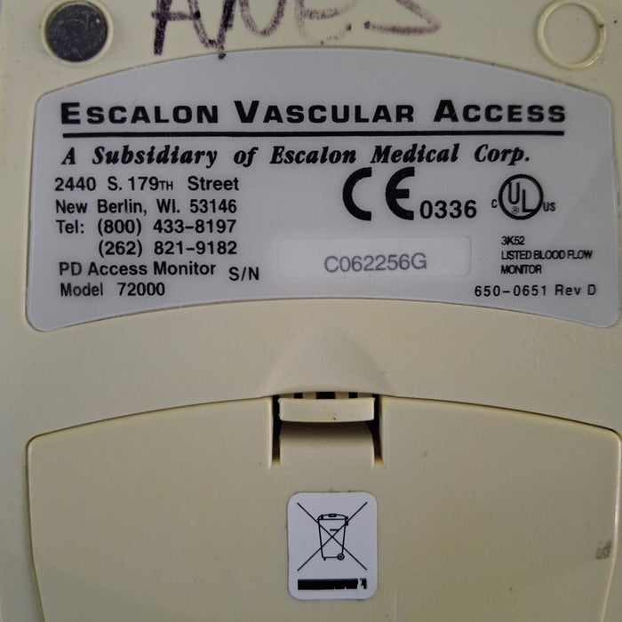 Escalon Medical Corp. Escalon 72000 PD Access Monitor