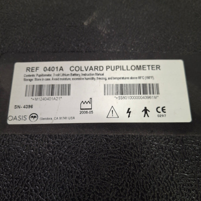 Oasis 0401A Colvard Pupillometer